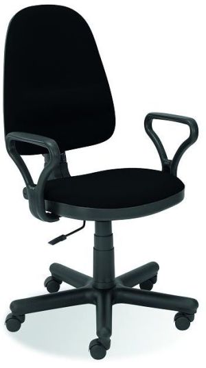 Krzesło biurowe Halmar Bravo Czarne 1