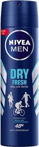 Nivea Nivea Dezodorant DRY FRESH spray męski 150ml - 0185996 1