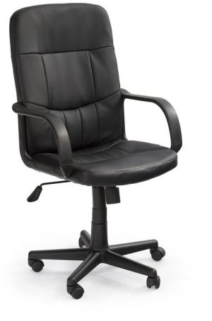 Krzesło biurowe Halmar Denzel Czarne 1