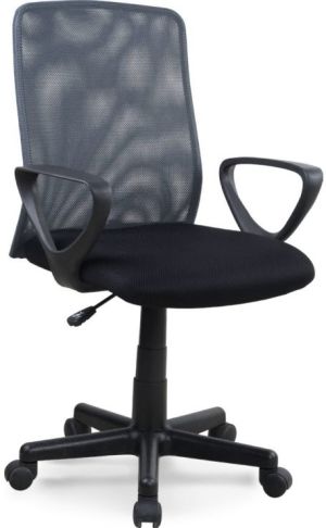 Krzesło biurowe Halmar Alex Czarno-szare 1