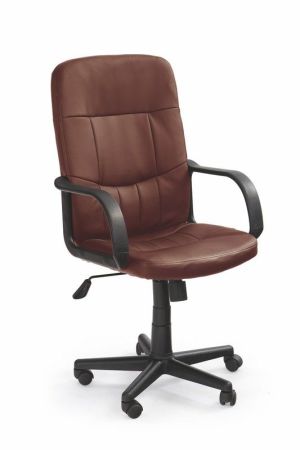Krzesło biurowe Halmar Denzel Brązowe 1