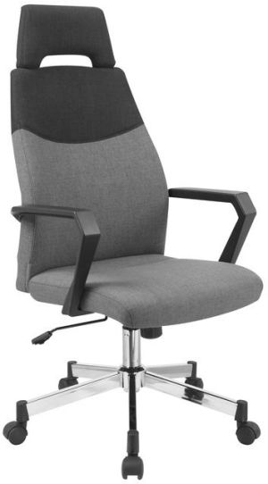 Krzesło biurowe Halmar Olaf Popielate 1