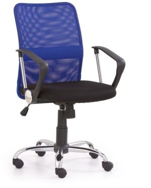 Krzesło biurowe Halmar TONY fotel pracowniczy niebieski 1