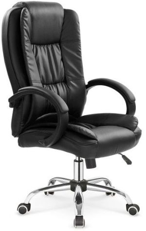 Krzesło biurowe Halmar Relax Czarne 1