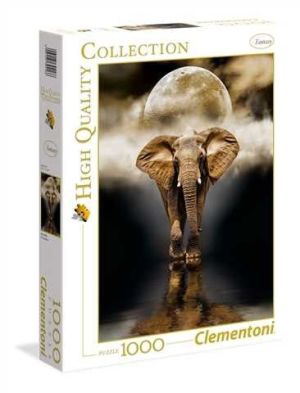 Clementoni Puzzle, 1000 elementów. HQC - The Elephant (39416 CLEMENTONI) 1