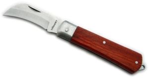 Högert Technik Nóż monterski sierpak składany zakrzywiony (HT4C651) 1