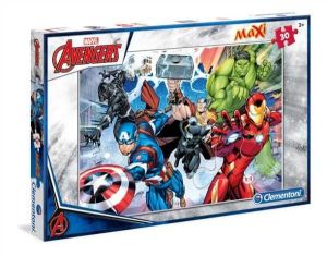 Clementoni Puzzle 30 elementów Maxi. The Avengers (07440 CLEMENTONI) 1