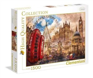Clementoni Puzzle 1500el HQC Vintage London 1