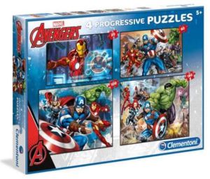 Clementoni Puzzle 20+60+100+180 The Avengers (07722) 1