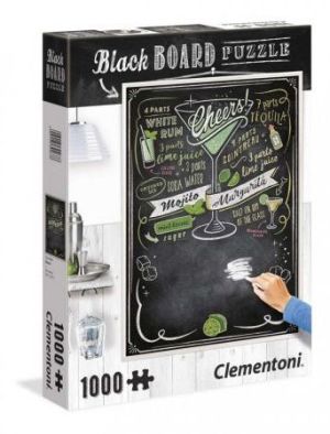 Clementoni Puzzle, 1000 elementów - Blackboard Cheers (39467 CLEMENTONI) 1