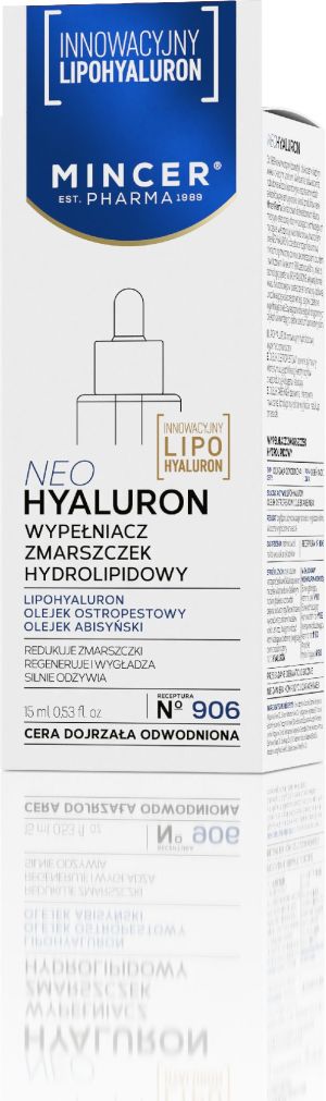 Mincer Wypełniacz zmarszczek hydrolipidowy Pharma Neo Hyaluron nr 906 50ml 1