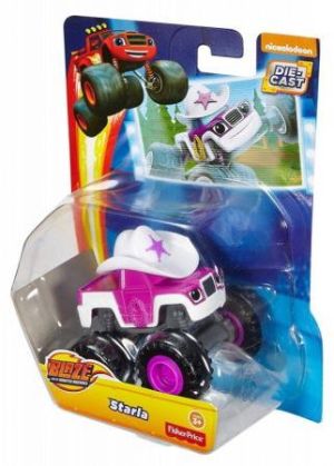Mattel Blaze metalowy pojazd Starla 1