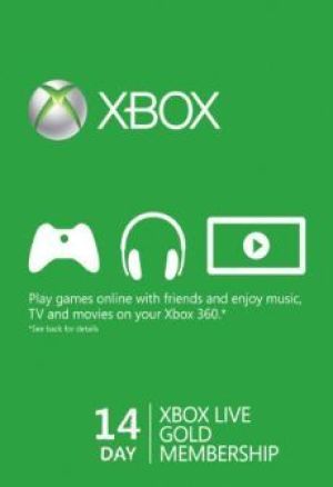 Microsoft Xbox Live Gold Trial Code XBOX LIVE 14 Days GLOBAL 1