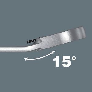 Wera Zestaw kluczy płasko-oczkowych z grzechotką Joker Switch 11 elementów (05020091001) 3