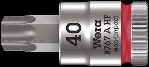 Wera Klucz nasadowy Zyklop 1/4" TORX® HF z funkcją przytrzymywania T27 x 28mm (05003367001) 1