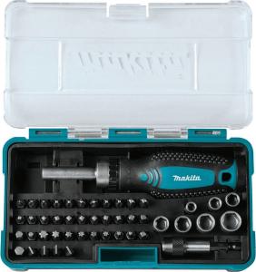 Makita zestaw bitów i nasadek z grzechotką 47 elementów (B-36170) 2