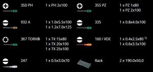 Wera Zestaw wkrętaków uniwersalnych Kraftform XXL 2 (05051011001) 9