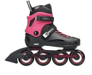 Rolki Rollerblade Łyżworolki dziecięce CYCLONE G czarno-różowe r. 38 (078517007Y9) 3