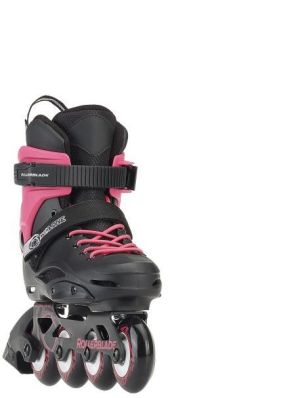 Rolki Rollerblade Łyżworolki dziecięce CYCLONE G czarno-różowe r. 38 (078517007Y9) 4