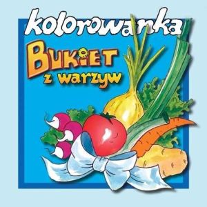 Kolorowanka - Bukiet warzyw 1