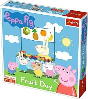 Trefl Gra planszowa Peppa Pig Fruit Day 2