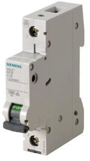 Siemens Wyłącznik nadprądowy 1P B 2A 6kA (5SL6102-6) 1