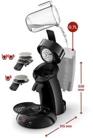 Ekspres na kapsułki Philips Senseo Original HD6554/10 biały 5