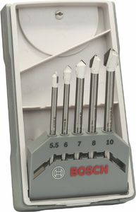 Wiertło Bosch Bosch Zestaw wierteł do płytek CYL-9 Ceramic 5 sztuk - 2608587170 1