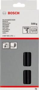 Wkłady klejowe Bosch 11 mm x 200 mm czarne 25 szt. 0.5 kg 2607001178 1