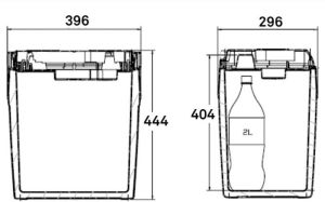 Lodówka turystyczna Dometic CoolFun SC30 29l (9600000486) 3