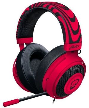 Słuchawki Razer Kraken Pro V2 Neon Red PewDiePie (RZ04-02050800-R3M1) 1