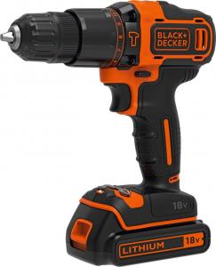 Wiertarko-wkrętarka Black&Decker BDCHD18BAFC 18 V 2 x akumulator 1.5 Ah 2