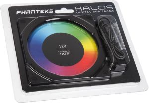 Phanteks Podświetlana ramka do wentylatora 120mm Halos DRGB (PH-FF120DRGBP_BK01) 10