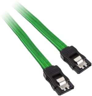 BitFenix Kabel SATA 3, 75cm, zielony (BFA-MSC-SATA375GK-RP) 1