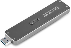 Kieszeń SilverStone M.2 SATA key B - USB 3.2 Gen 2 MS09 (SST-MS09C) 3