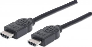 Kabel Manhattan HDMI - HDMI 5m czarny (323239) 1