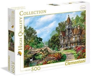 Clementoni Puzzle, 500 elementów. Old Waterway Cottage (35048 CLEMENTONI) 1