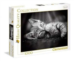 Clementoni Puzzle 1000 elementów - High Quality Collection. Kitty (39422 ) 1