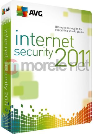 AVG Internet Security 2011 Standardowa licencja 1 stanowisko (1 rok) BOX (ISC1N12BXXS001) 1