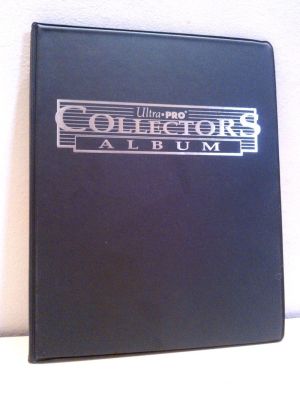 Ultra Pro Collectors Card Album 10x9 czarny Silver 1