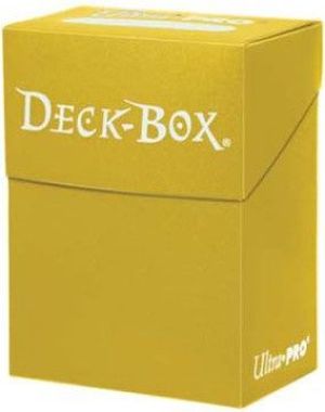 Ultra Pro Deck Box - Yellow 1
