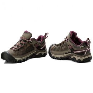 Buty trekkingowe damskie Keen brązowe fioletowe r. 37.5 2