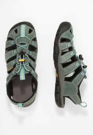 Keen Sandały damskie Clearwater CNX Leather Mineral Blue/Yellow r. 40 (1014371) 2