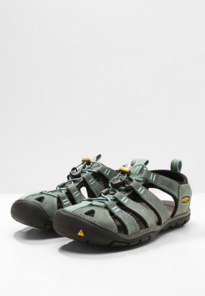Keen Sandały damskie Clearwater CNX Leather Mineral Blue/Yellow r. 39 (1014371) 3