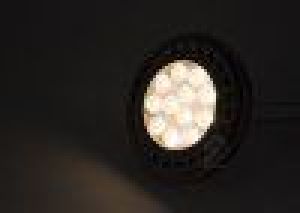 GTV Żarówka POWER LED 12W szara ciepły biały GU10 3000K 45 stopni 230V 950lm szybka przezroczysta (LD-ES11177-30) 3