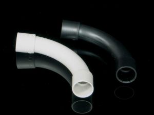 Kopos Kolano czarne 90stopni fi 20mm (4120 HF FB CZARNE) 2