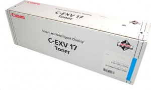 Toner Canon C-EXV17 Cyan Oryginał  (CF0261B002) 1
