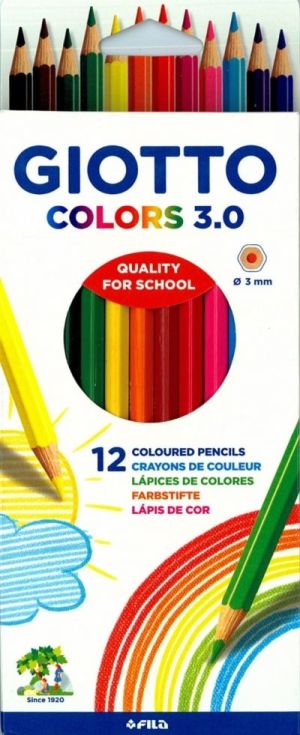 Giotto Kredki Colors 3.0 12 kolorów (273992) 1
