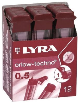 Lyra Wkłady Grafitowe 2B 0,5mm (12szt) (273675) 1