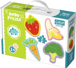 Trefl Puzzle Baby Classic Warzywa i Owoce 8 el. 1